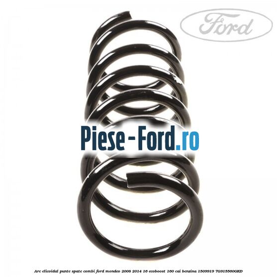 Arc elicoidal punte spate combi Ford Mondeo 2008-2014 1.6 EcoBoost 160 cai #817E793571