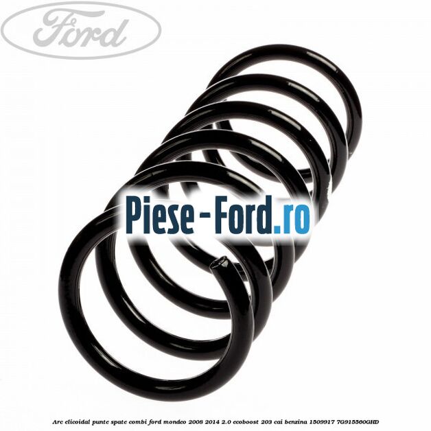Arc elicoidal punte spate combi Ford Mondeo 2008-2014 2.0 EcoBoost 203 cai benzina