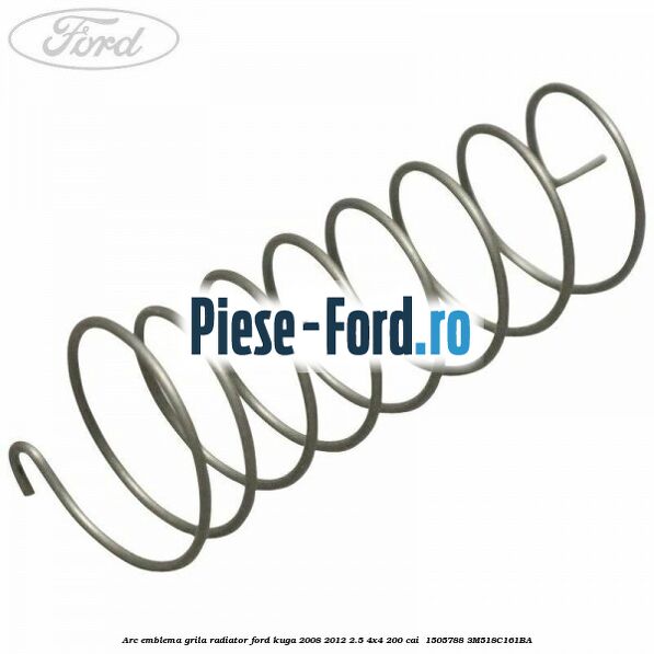 Arc emblema grila radiator Ford Kuga 2008-2012 2.5 4x4 200 cai #65DFD5FC0A Arc emblema grila radiator Ford Kuga 2008-2012 2.5 4x4 200 cai #65DFD5FC0A