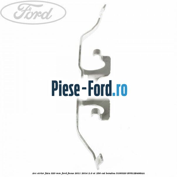 Aparatoare etrier spate echipare sport Ford Focus 2011-2014 2.0 ST 250 cai benzina