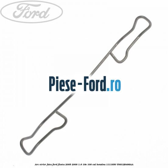 Arc etrier fata Ford Fiesta 2005-2008 1.6 16V 100 cai benzina #81004E1E7B
