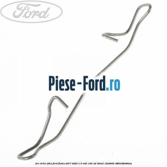 Arc etrier fata Ford Fiesta 2017-2023 1.5 TDCi 120 cai diesel #E104B7328A