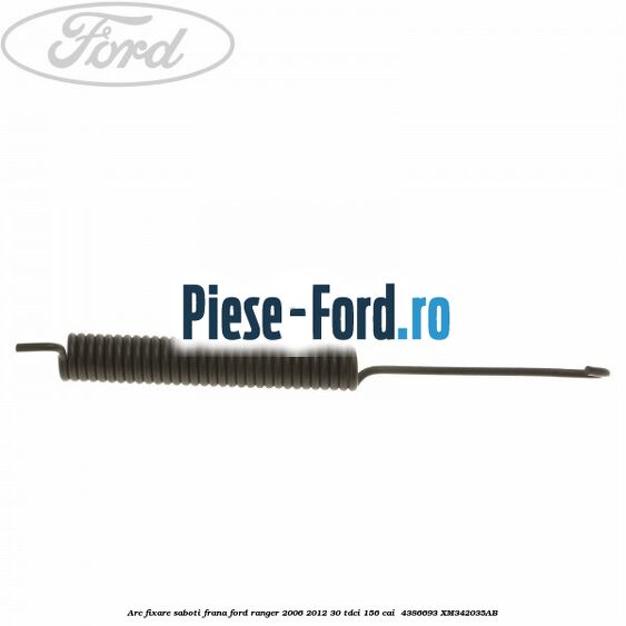 Arc fixare saboti frana Ford Ranger 2006-2012 3.0 TDCi 156 cai #C63D25F224