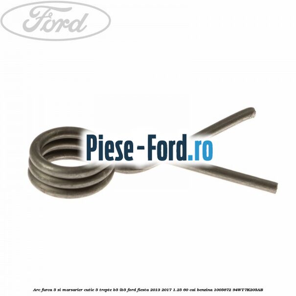 Arc furca 5 si marsarier cutie 5 trepte B5/IB5 Ford Fiesta 2013-2017 1.25 60 cai benzina #8B194C5FFD