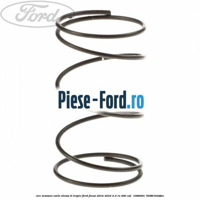 Arc manson cutie viteza 6 trepte Ford Focus 2014-2018 2.3 RS 350 cai  #D62FC0B67D