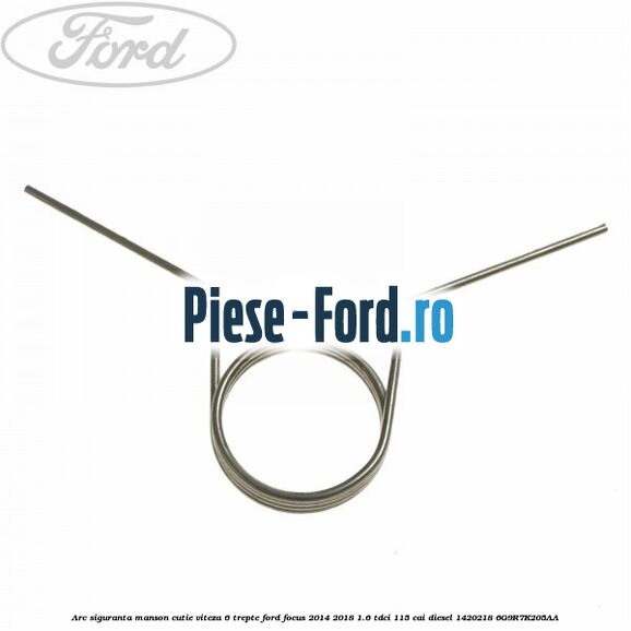 Arc siguranta manson cutie viteza 6 trepte Ford Focus 2014-2018 1.6 TDCi 115 cai #9DCC05D79E