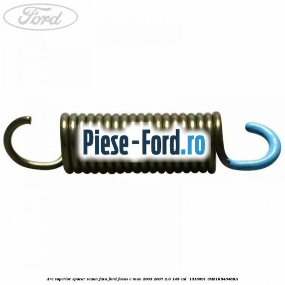 Arc superior spatar scaun fata Ford Focus C-Max 2003-2007 2.0 145 cai  #FBF16116DC