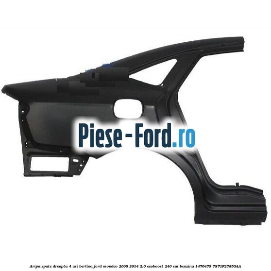Aripa fata stanga Ford Mondeo 2008-2014 2.0 EcoBoost 240 cai benzina