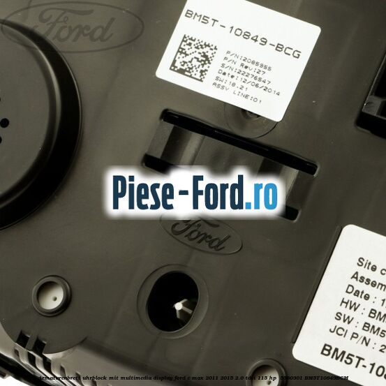 Armaturenbrett-Uhrblock mit Multimedia-Display Ford C-Max 2011-2015 2.0 TDCi 115 HP  #CA09194B81