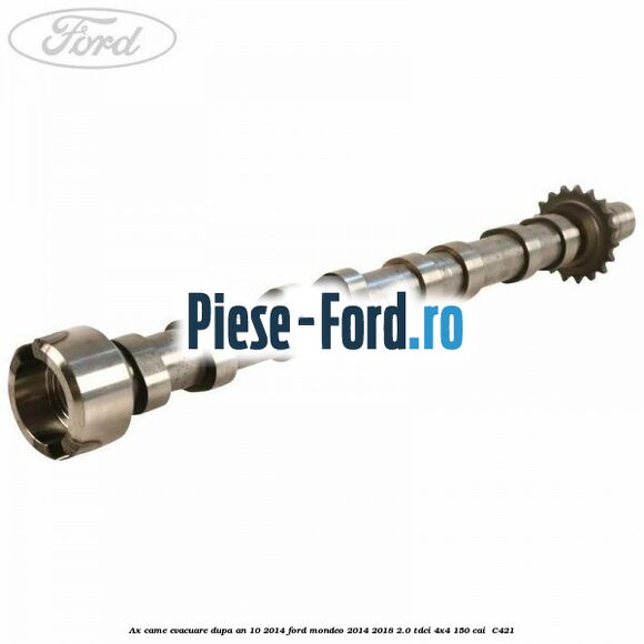 Ax came evacuare dupa an 10/2014 Ford Mondeo 2014-2018 2.0 TDCi 4x4 150 cai #15865522CA