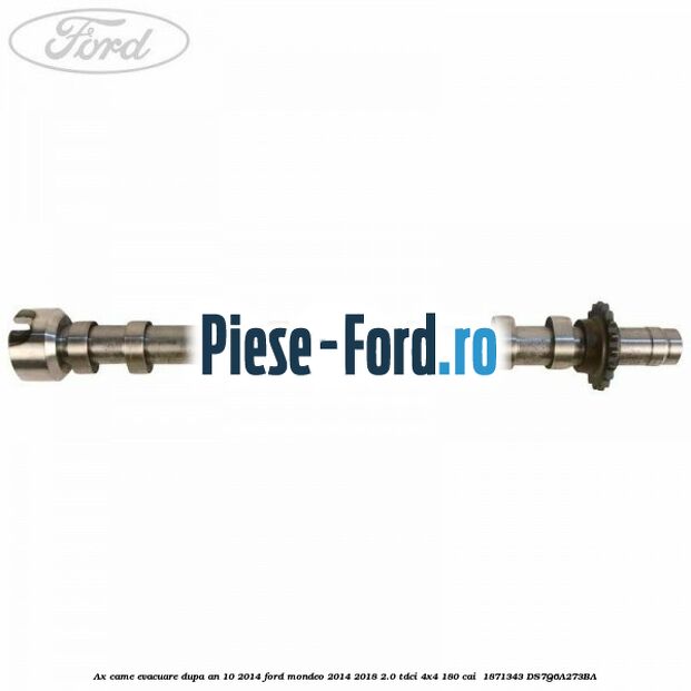 Ax came evacuare dupa an 10/2014 Ford Mondeo 2014-2018 2.0 TDCi 4x4 180 cai  #AF0EEC5EEA