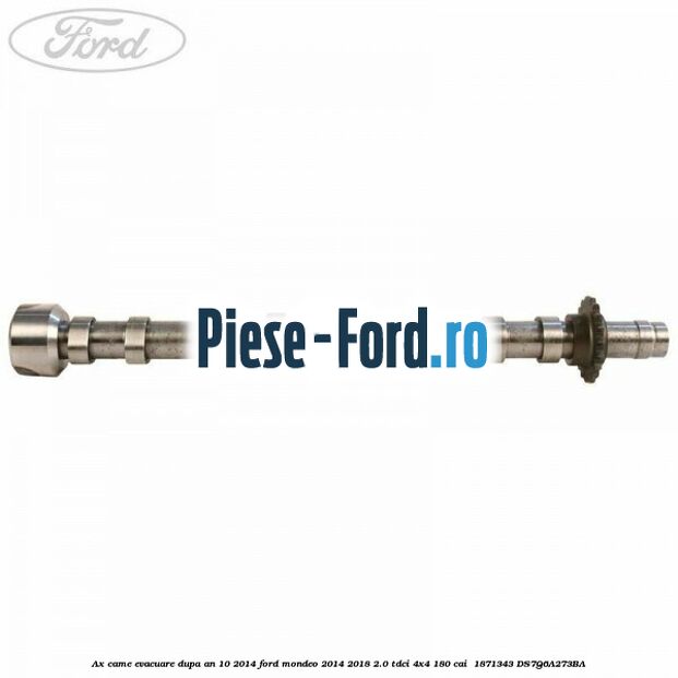 Ax came evacuare dupa an 10/2014 Ford Mondeo 2014-2018 2.0 TDCi 4x4 180 cai  #AF0EEC5EEA