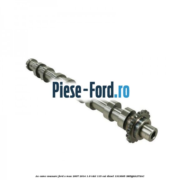 Ax came evacuare Ford S-Max 2007-2014 1.6 TDCi 115 cai diesel