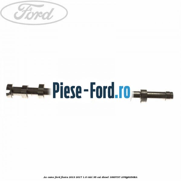 Ax came Ford Fiesta 2013-2017 1.6 TDCi 95 cai diesel