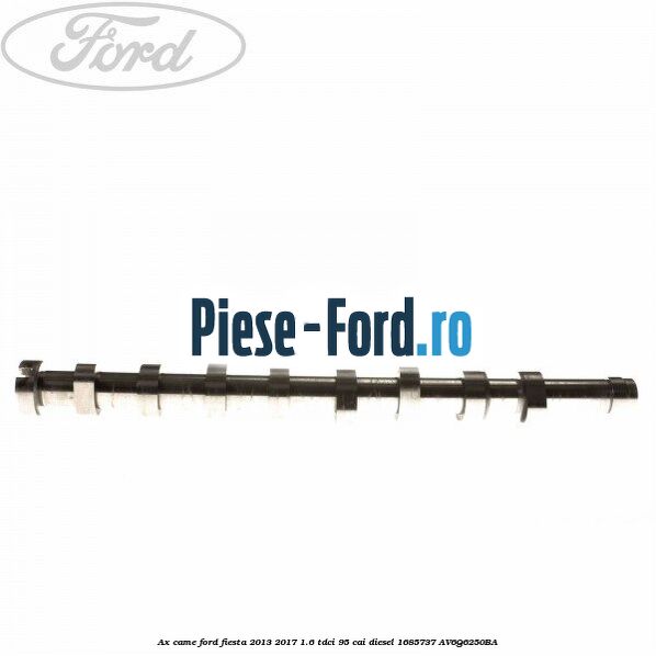 Ax came Ford Fiesta 2013-2017 1.6 TDCi 95 cai diesel