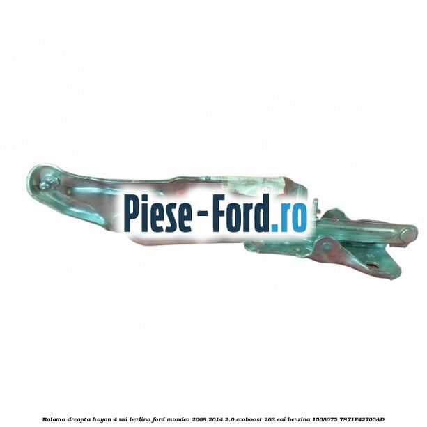 Acoperire protectoare incuietoare fata stanga Ford Mondeo 2008-2014 2.0 EcoBoost 203 cai benzina