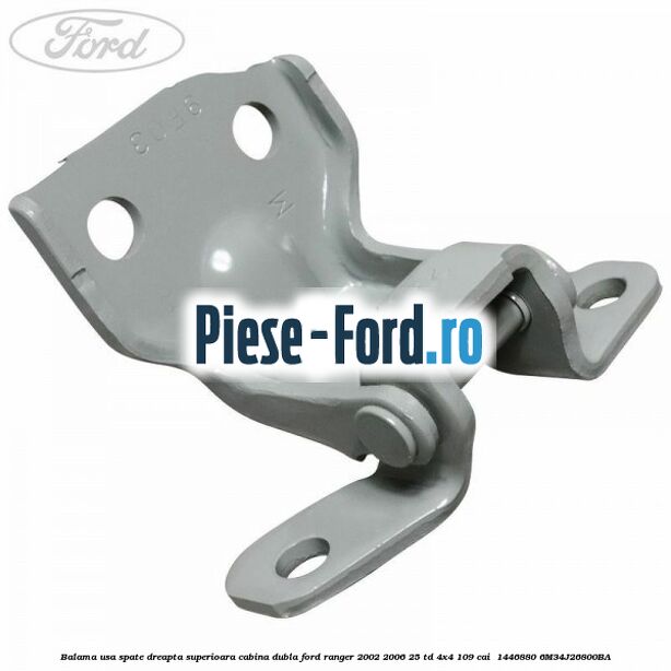 Balama usa spate dreapta superioara cabina dubla Ford Ranger 2002-2006 2.5 TD 4x4 109 cai #483C9D3F39