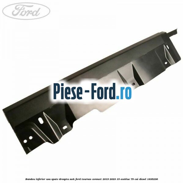 Bandou inferior usa spate dreapta SWB Ford Tourneo Connect 2019-2023 1.5 EcoBlue 75 cai #37B0F6C23A