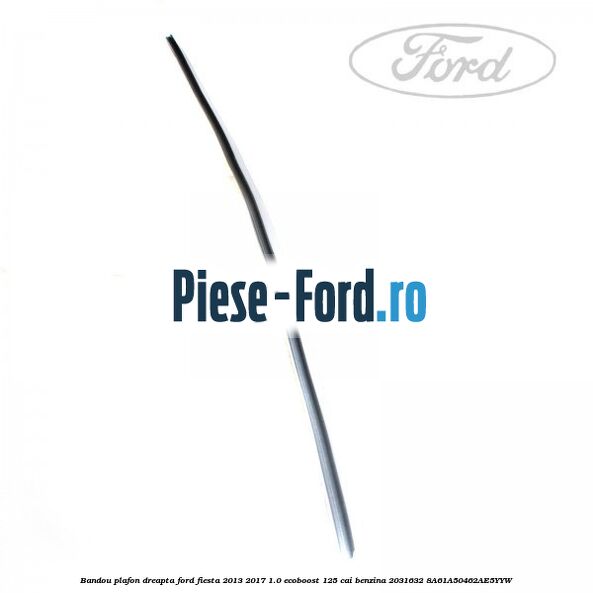 Bandou plafon dreapta Ford Fiesta 2013-2017 1.0 EcoBoost 125 cai benzina