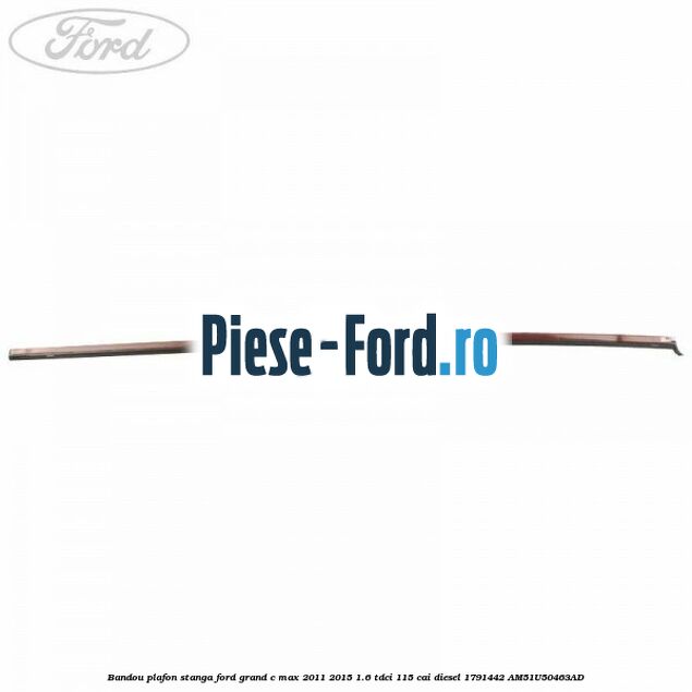 Bandou plafon stanga Ford Grand C-Max 2011-2015 1.6 TDCi 115 cai diesel