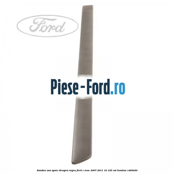 Bandou usa spate dreapta negru Ford C-Max 2007-2011 1.8 125 cai #D965A032F7