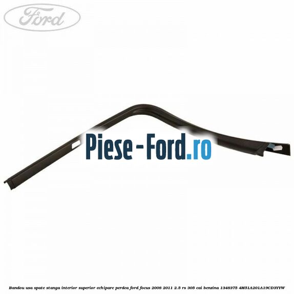 Bandou usa spate stanga interior superior echipare perdea Ford Focus 2008-2011 2.5 RS 305 cai benzina