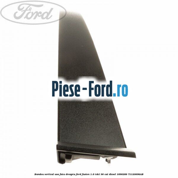 Bandou usa spate stanga an 10/2005-06/2012 Ford Fusion 1.6 TDCi 90 cai diesel