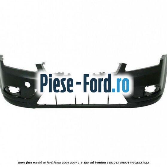 Bara fata model CC Ford Focus 2004-2007 1.8 125 cai benzina #EAA085B15B