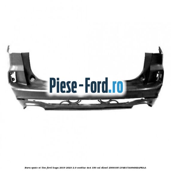 Bara spate ST Line Ford Kuga 2019-2023 2.0 EcoBlue 4x4 150 cai diesel #12E46B5793