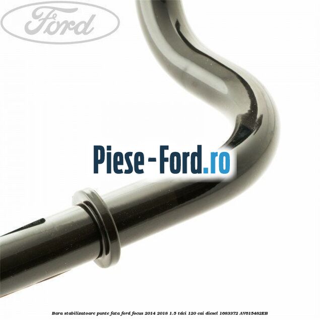 Bara ridigizare lonjeroane fata strut bar Ford Focus 2014-2018 1.5 TDCi 120 cai diesel