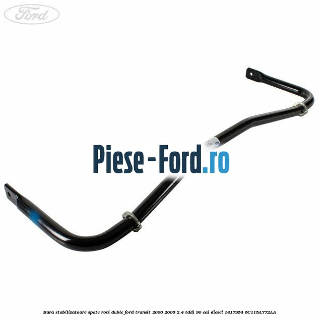 Bara stabilizatoare spate roti duble Ford Transit 2000-2006 2.4 TDdi 90 cai diesel #A99BF21226