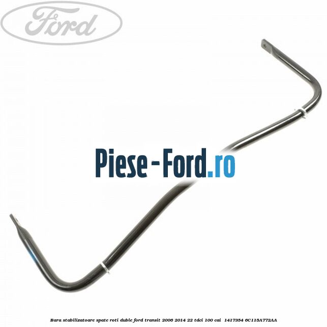Bara stabilizatoare spate roti duble Ford Transit 2006-2014 2.2 TDCi 100 cai #96AE3A63EC