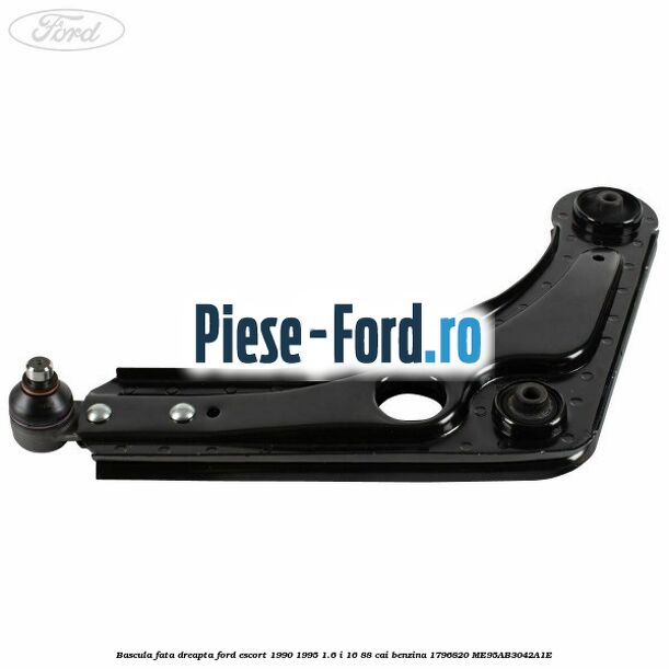 Bascula fata dreapta Ford Escort 1990-1995 1.6 i 16 88 cai benzina #36E4A180E0