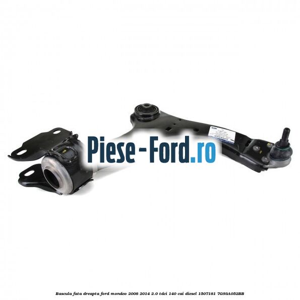 Bascula fata dreapta Ford Mondeo 2008-2014 2.0 TDCi 140 cai diesel #31BD3E7D75
