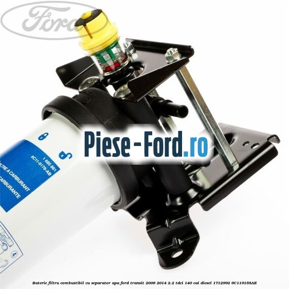 Baterie filtru combustibil cu separator apa Ford Transit 2006-2014 2.2 TDCi 140 cai diesel #2D1C337E16