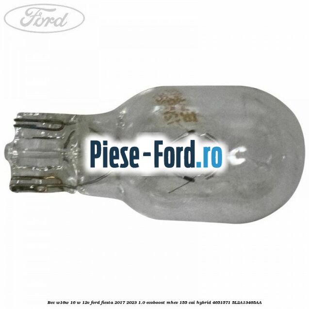 Bec W16W 16 W 12V Ford Fiesta 2017-2023 1.0 EcoBoost mHEV 155 cai Hybrid #281E904E52