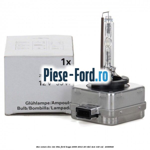 Bec Xenon D1S 12V 35W Ford Kuga 2008-2012 2.0 TDCI 4x4 140 cai #710E432DA8