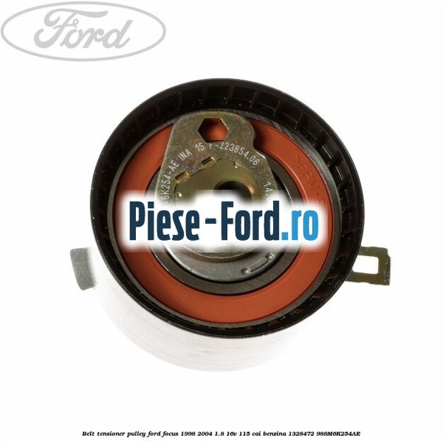 Belt tensioner pulley Ford Focus 1998-2004 1.8 16V 115 cai benzina #6546B3A6BB