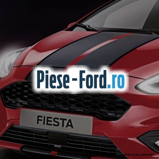 Benzi decorative capota negru lucios Ford Fiesta 2017-2023 1.0 EcoBoost 101 cai #15E4EEC521 Benzi decorative capota negru lucios Ford Fiesta 2017-2023 1.0 EcoBoost 101 cai #15E4EEC521