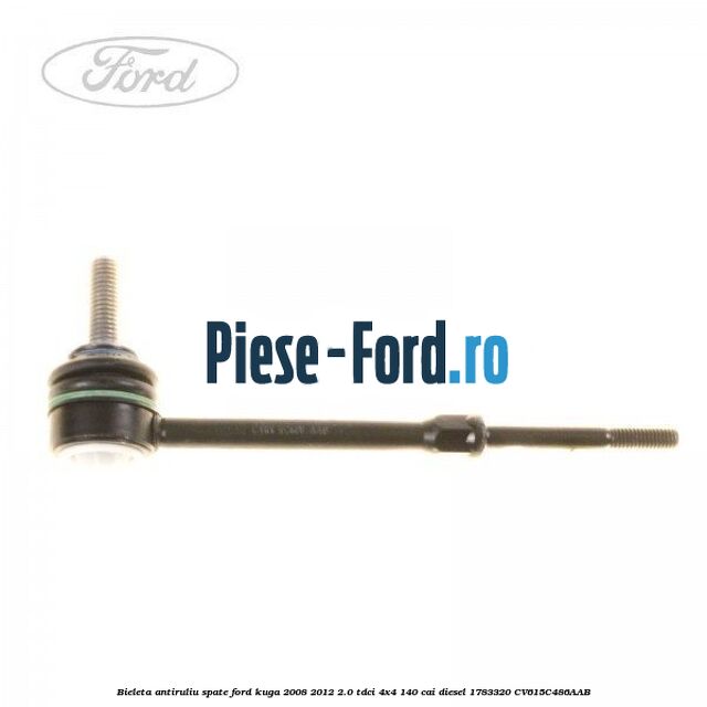 Bieleta antiruliu fata Ford Kuga 2008-2012 2.0 TDCI 4x4 140 cai diesel