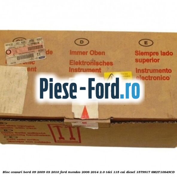 Bloc ceasuri bord 09/2009-03/2010 Ford Mondeo 2008-2014 2.0 TDCi 115 cai diesel #3DAD983F76