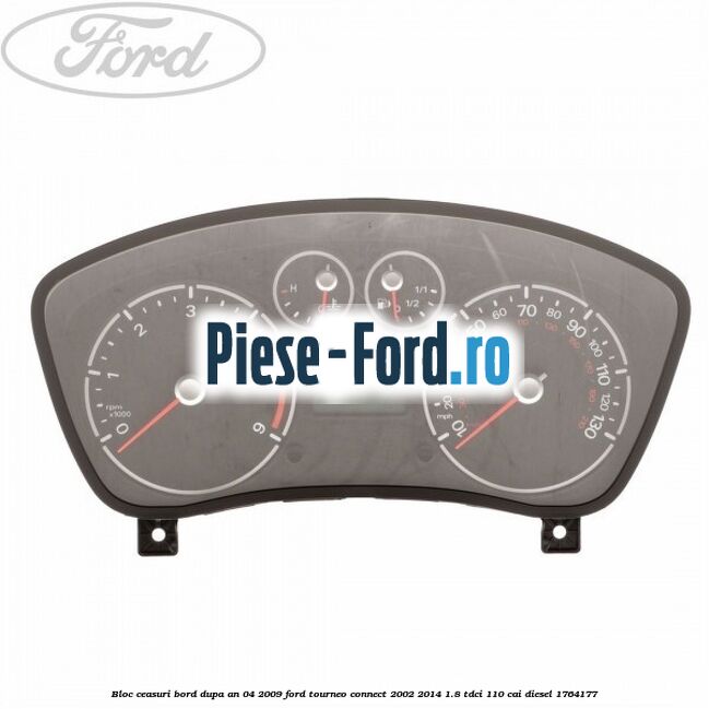 Bloc ceasuri bord dupa an 04/2009 Ford Tourneo Connect 2002-2014 1.8 TDCi 110 cai #1DCF71B699