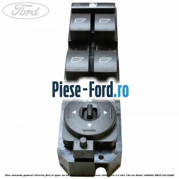 Bloc ceasuri bord 09/2009-03/2010 Ford S-Max 2007-2014 2.0 TDCi 136 cai diesel