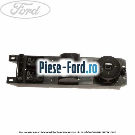 Ansamblu comutator dezactivare airbag si indicator luminos Ford Fiesta 2008-2012 1.6 TDCi 95 cai diesel