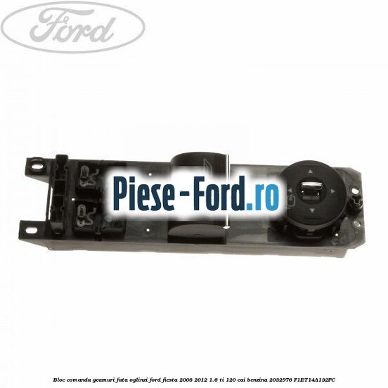 Ansamblu comutator dezactivare airbag si indicator luminos Ford Fiesta 2008-2012 1.6 Ti 120 cai benzina