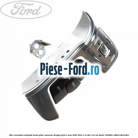 Bloc comanda trackpad meniu pilot automat dreapta Ford S-Max 2007-2014 1.6 TDCi 115 cai diesel