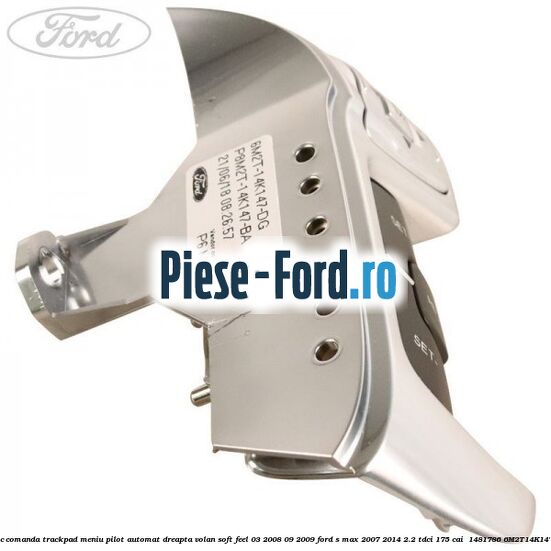 Bloc comanda trackpad meniu pilot automat dreapta volan soft feel 03/2008-09/2009 Ford S-Max 2007-2014 2.2 TDCi 175 cai  #739E85CEED