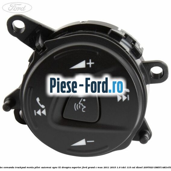 Bloc comanda trackpad meniu pilot automat dreapta superior Ford Grand C-Max 2011-2015 1.6 TDCi 115 cai diesel