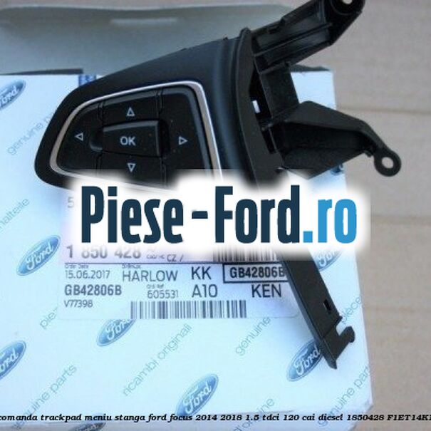 Bloc comanda trackpad meniu stanga Ford Focus 2014-2018 1.5 TDCi 120 cai diesel