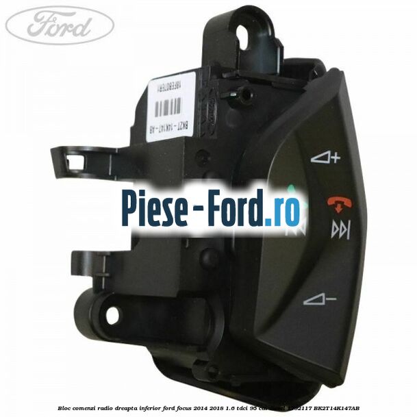 Bloc comanda trackpad meniu stanga Ford Focus 2014-2018 1.6 TDCi 95 cai diesel